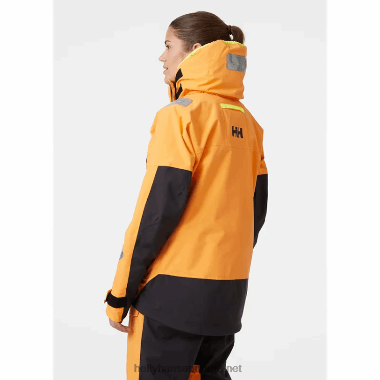 dame skagen offshore seilerjakke Helly-Hansen F6TJ01319 terrakotta