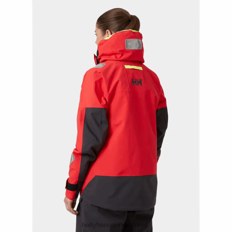 dame skagen offshore seilerjakke Helly-Hansen F6TJ01320 oransje s