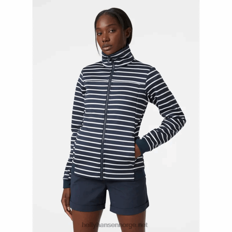 fleecejakke for kvinner Helly-Hansen F6TJ01381 marinen