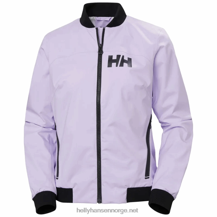 fleecejakke for kvinner Helly-Hansen F6TJ01382 marineblå stripe
