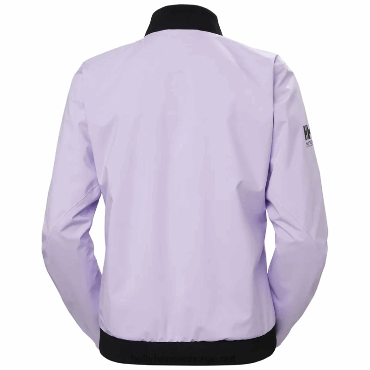 fleecejakke for kvinner Helly-Hansen F6TJ01382 marineblå stripe