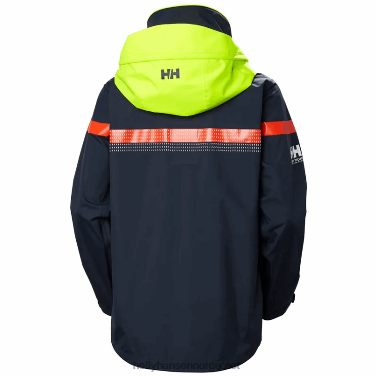 havkappseiljakke for kvinner Helly-Hansen F6TJ01392 marinen