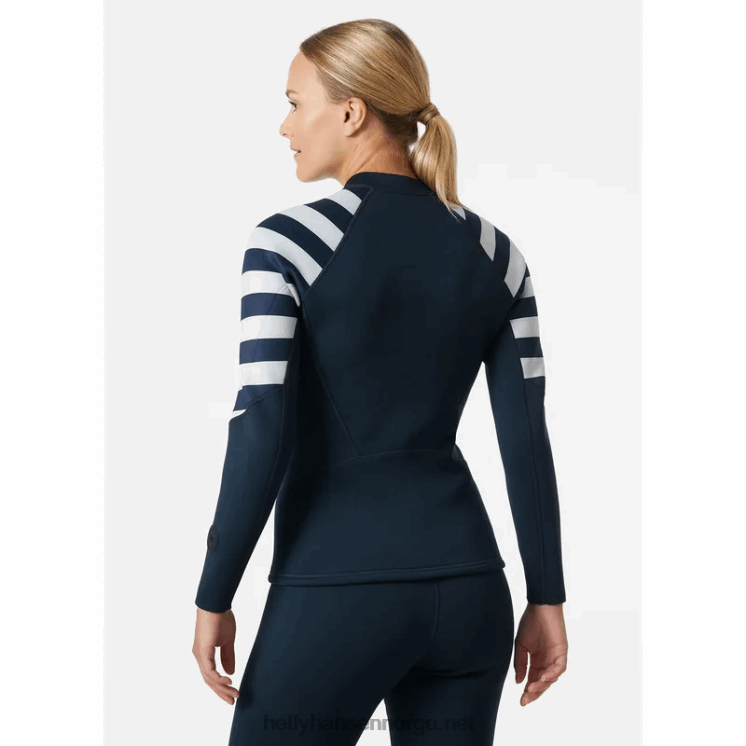 jakke med halv glidelås for kvinner Helly-Hansen F6TJ01396 jade esra