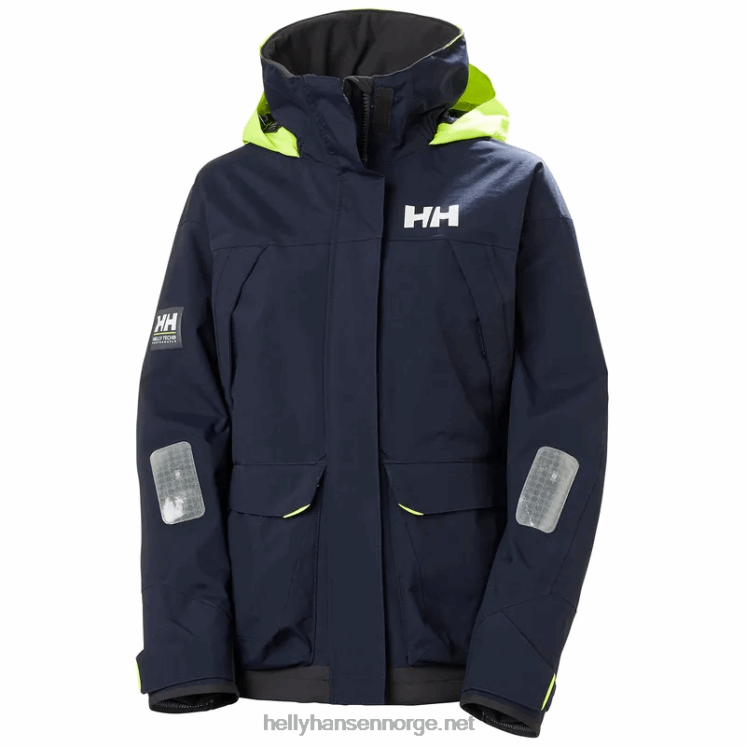 kvinners brygge 3.0 kystseilerjakke Helly-Hansen F6TJ01375 varsel rød