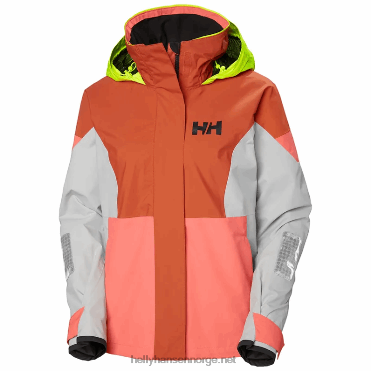 newport kystseilerjakke for kvinner Helly-Hansen F6TJ01330 hvit