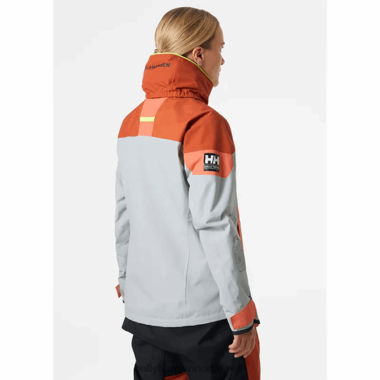 newport kystseilerjakke for kvinner Helly-Hansen F6TJ01330 hvit