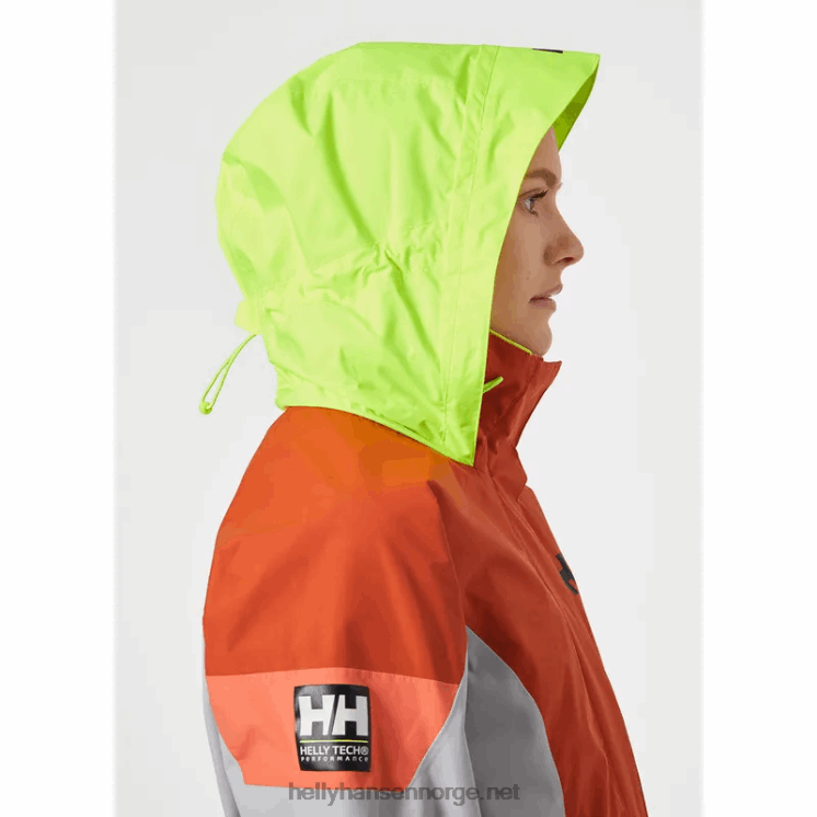 newport kystseilerjakke for kvinner Helly-Hansen F6TJ01330 hvit