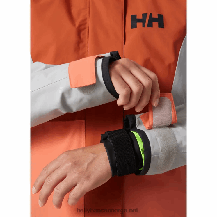 newport kystseilerjakke for kvinner Helly-Hansen F6TJ01330 hvit