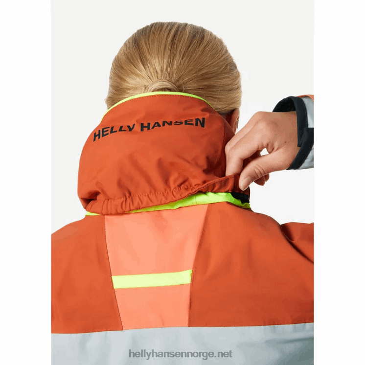 newport kystseilerjakke for kvinner Helly-Hansen F6TJ01330 hvit