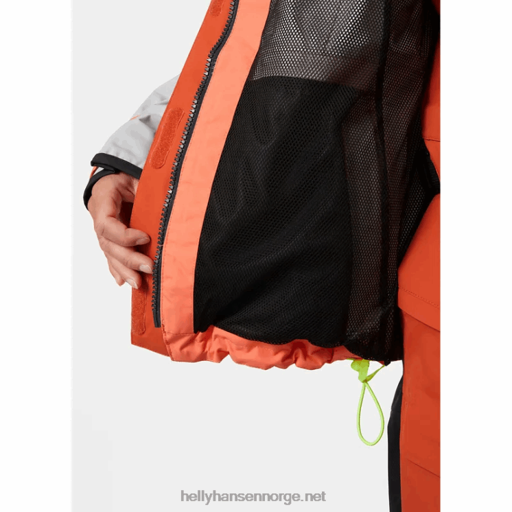 newport kystseilerjakke for kvinner Helly-Hansen F6TJ01330 hvit