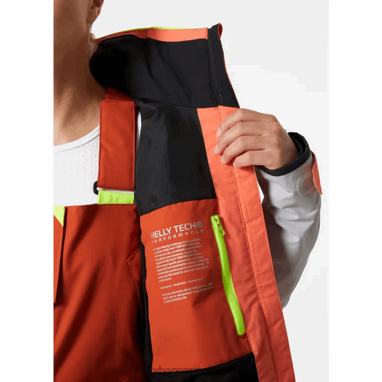 newport kystseilerjakke for kvinner Helly-Hansen F6TJ01330 hvit