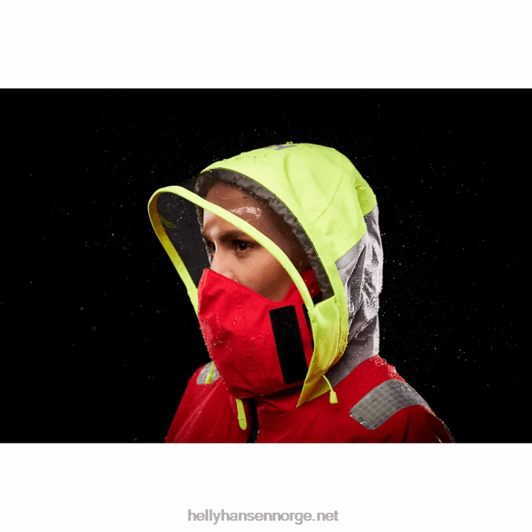 newport kystseilerjakke for kvinner Helly-Hansen F6TJ01335 varsel rød