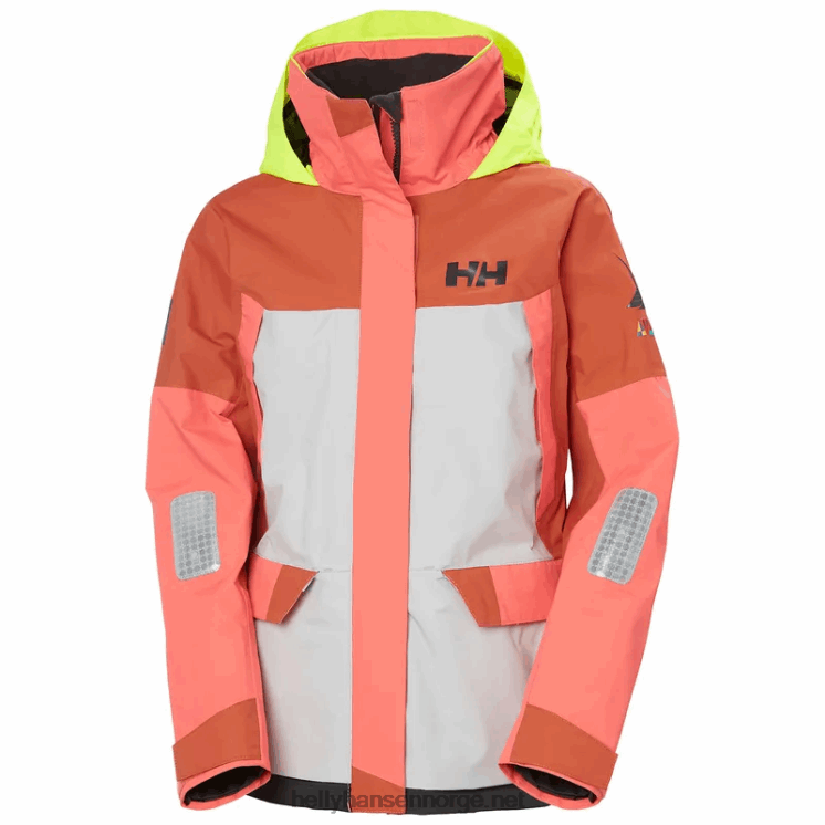 newport regatta seilerjakke for kvinner Helly-Hansen F6TJ01333 varsel rød