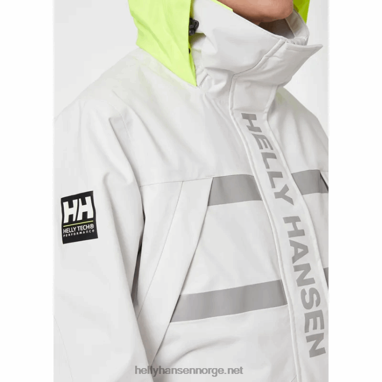 salt kystseilerjakke for kvinner Helly-Hansen F6TJ01324 varsel rød