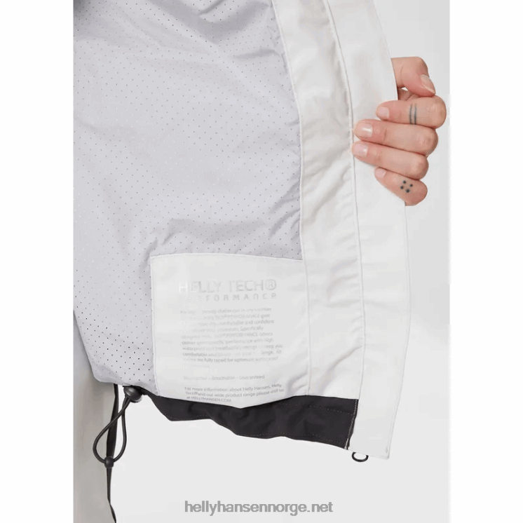 salt kystseilerjakke for kvinner Helly-Hansen F6TJ01324 varsel rød