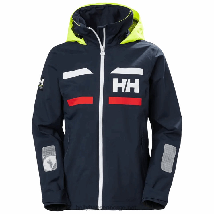 saltnavigator seilerjakke for kvinner Helly-Hansen F6TJ01387 hvit
