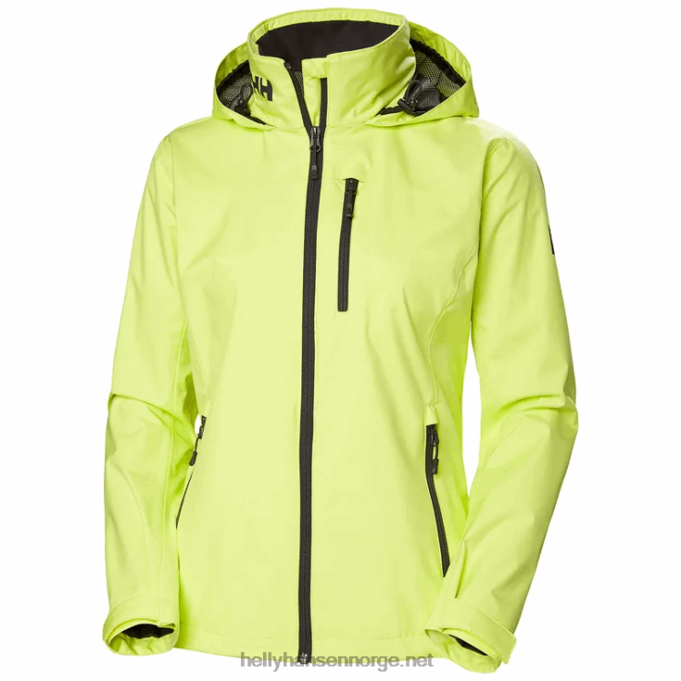 seilerjakke med hette for kvinner Helly-Hansen F6TJ01347 lyseblå