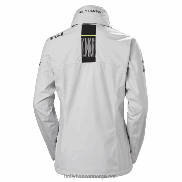 seilerjakke med hette for kvinner Helly-Hansen F6TJ01348 solrik lime