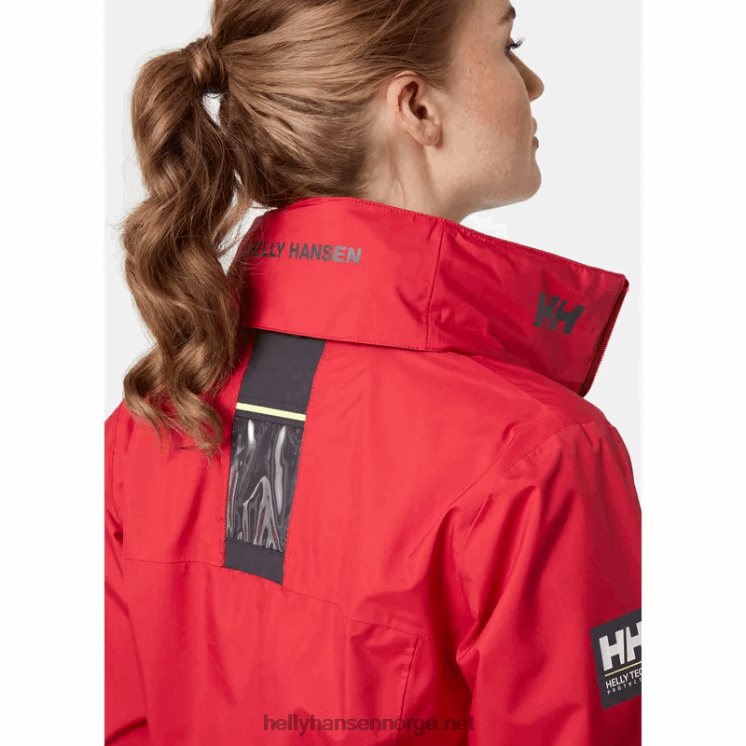 seilerjakke med hette for kvinner Helly-Hansen F6TJ01350 hvit