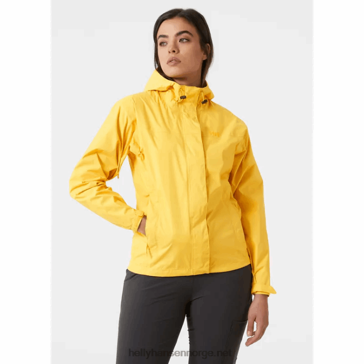dame loke skalljakke Helly-Hansen F6TJ01402 bleknet yello