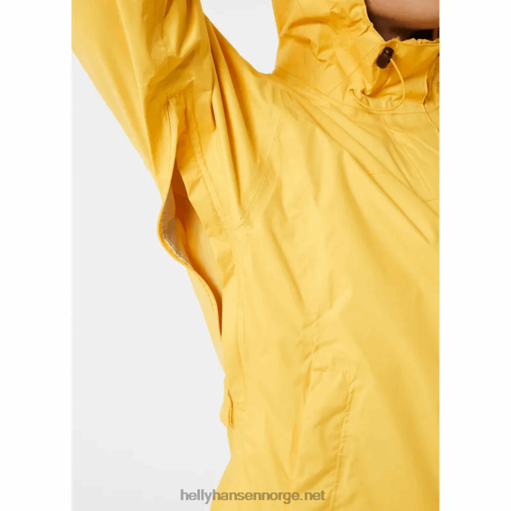 dame loke skalljakke Helly-Hansen F6TJ01402 bleknet yello