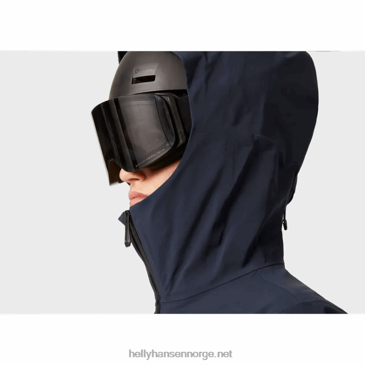 motionista 3-lags skalljakke for kvinner Helly-Hansen F6TJ01440 snø