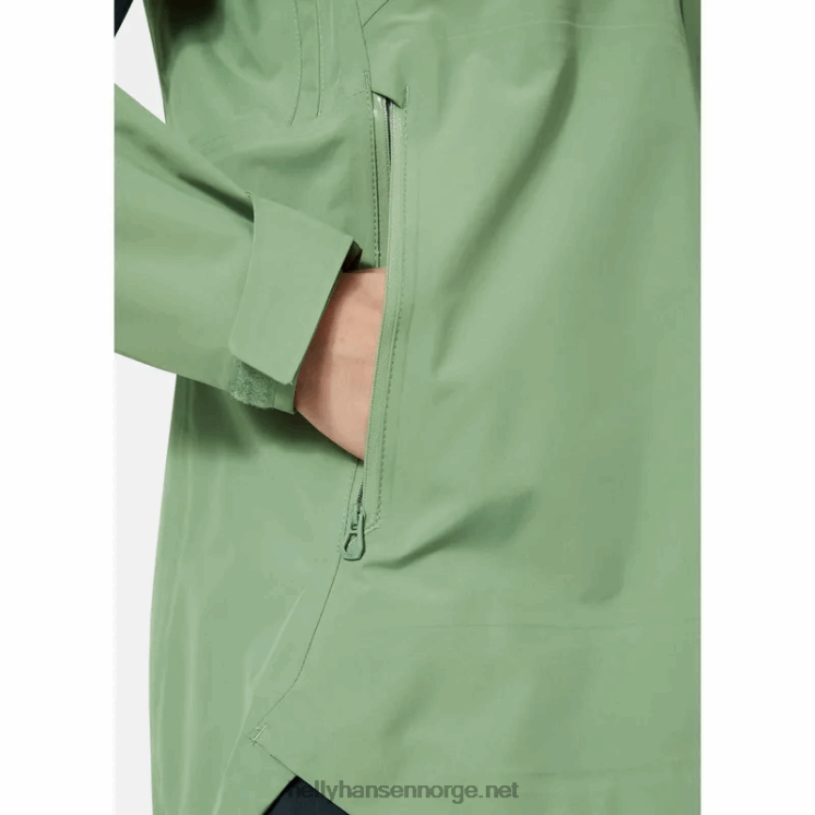 softshelljakke med hette for kvinner Helly-Hansen F6TJ01447 marinen