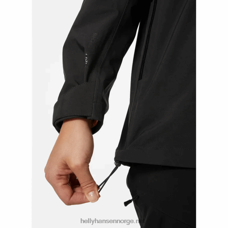 verglas 2-lags ripstop skalljakke for kvinner Helly-Hansen F6TJ01461 asuritt