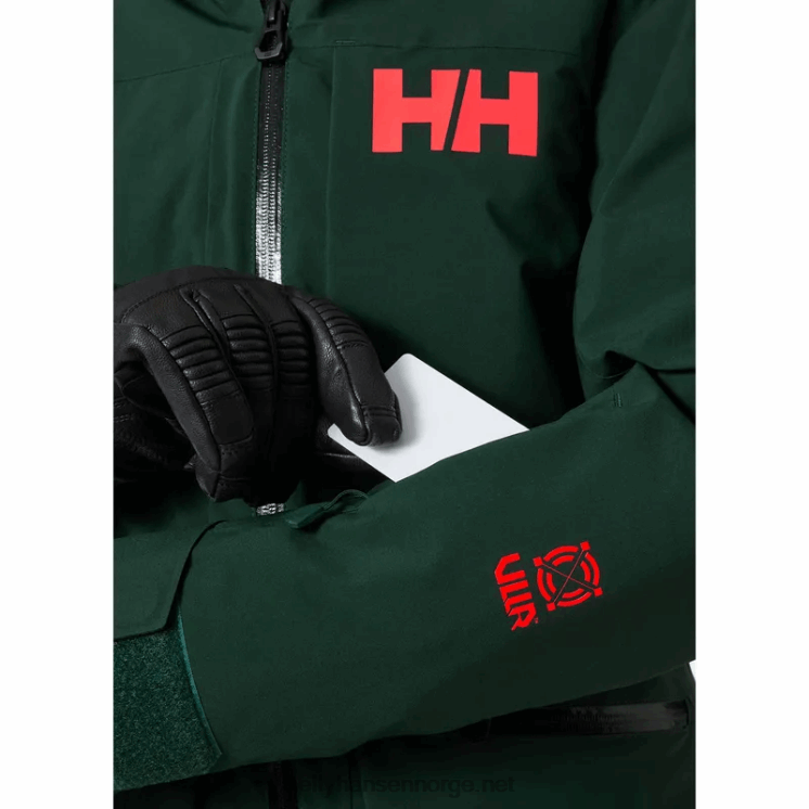 nora isolert skijakke for kvinner Helly-Hansen F6TJ02652 jade
 svart