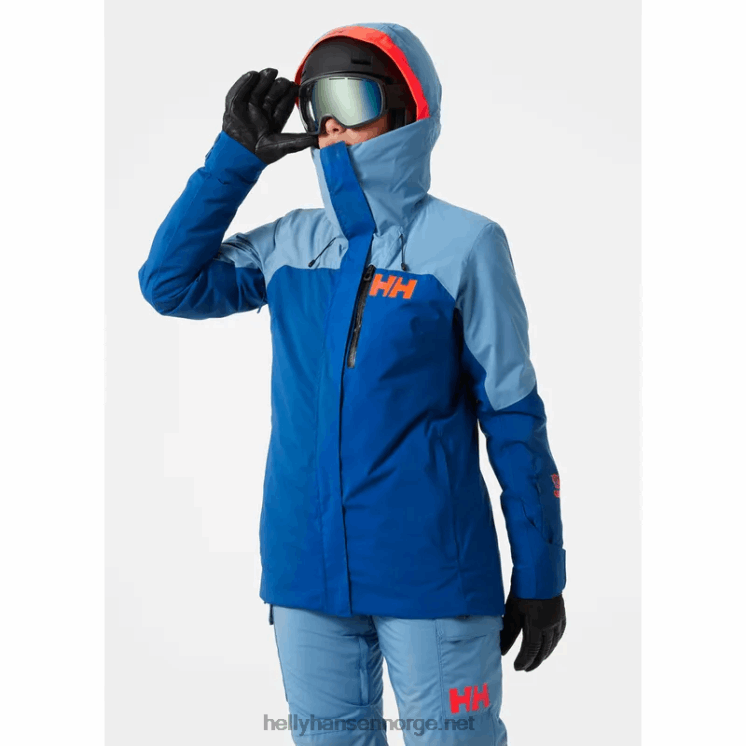 powshot skijakke for kvinner Helly-Hansen F6TJ02796 jade