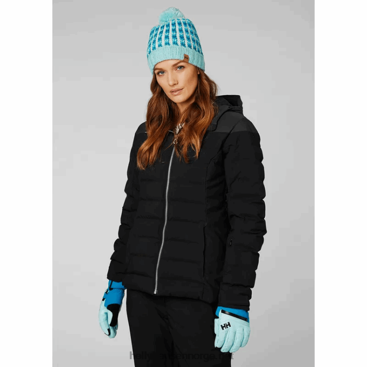 puffy keiserlige skijakke for kvinner Helly-Hansen F6TJ02667 mørkeste spr
 hvit