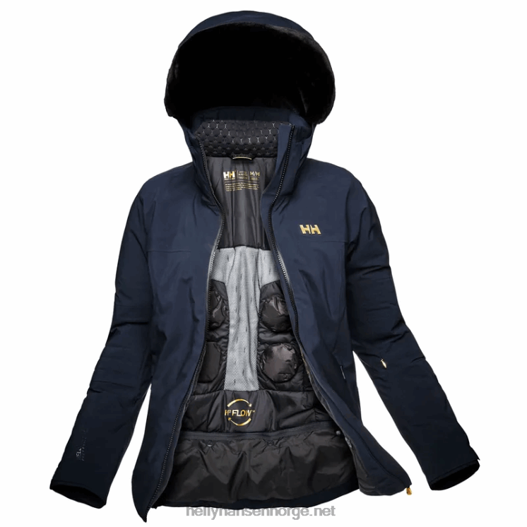 verbier infinity skijakke for kvinner Helly-Hansen F6TJ01645 hvit