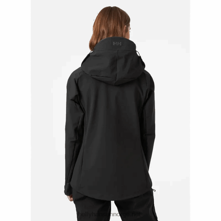 hybridjakke for kvinner Helly-Hansen F6TJ01512 svart