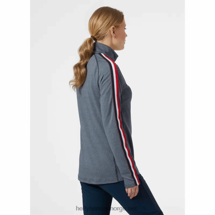 halvglidelås for kvinner i mellomlaget Helly-Hansen F6TJ01713 spurv gre