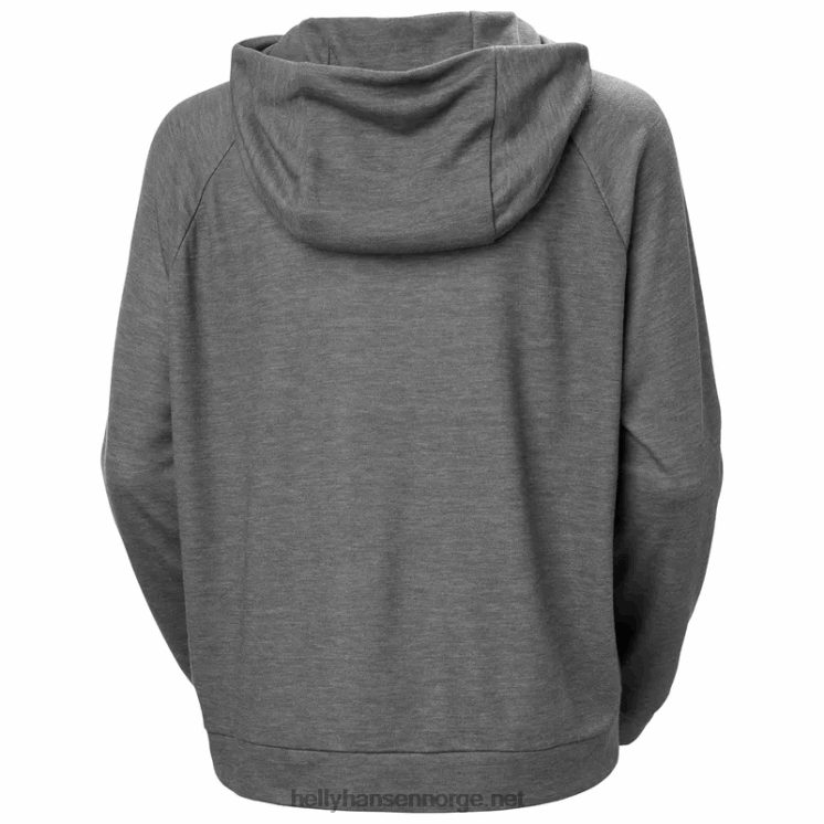 hurtigtørkende hettegenser for kvinner Helly-Hansen F6TJ01709 ibenholt