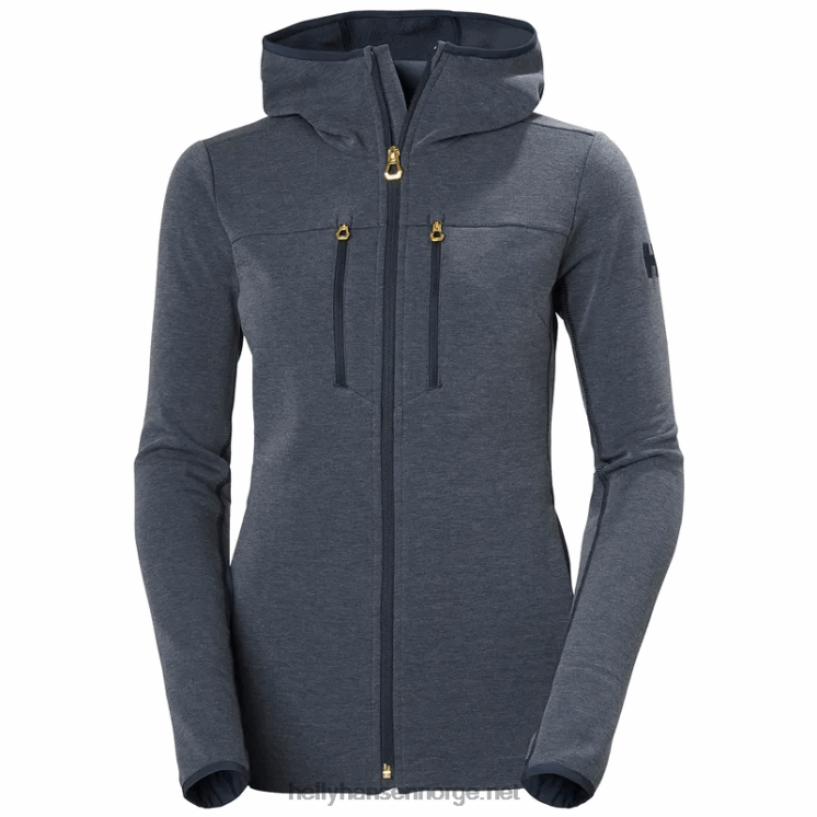 kvinners imperial lange fleece jakke mellom lag Helly-Hansen F6TJ02679 snø marinen