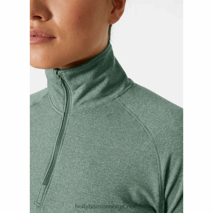 verglas halvglidelås for kvinner mellomlag Helly-Hansen F6TJ01722 støvete syrin