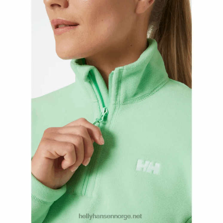 Daybreaker fleecejakke med halv glidelås for kvinner Helly-Hansen F6TJ01675 honningkake