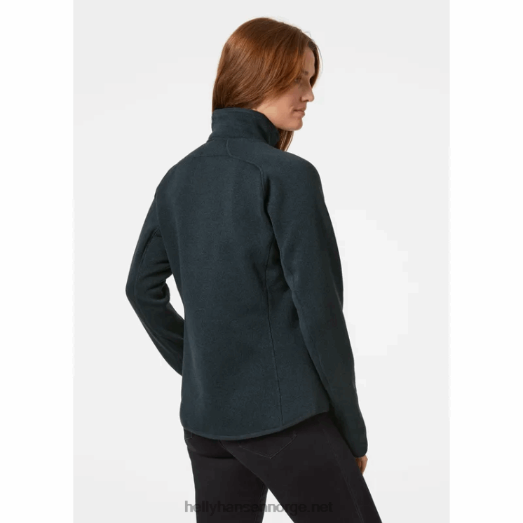 dame varde fleece med halv glidelås 2.0 Helly-Hansen F6TJ01686 grå tåke