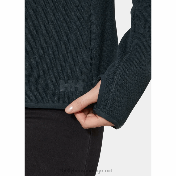 dame varde fleece med halv glidelås 2.0 Helly-Hansen F6TJ01686 grå tåke