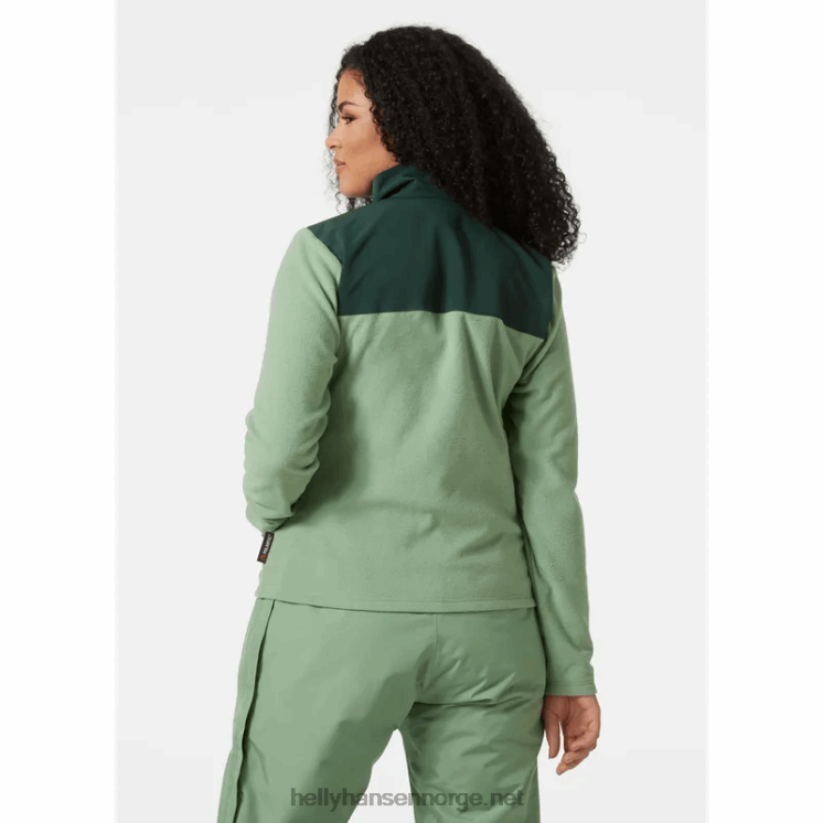 daybreaker blokkfleecejakke for kvinner Helly-Hansen F6TJ01691 terrakotta