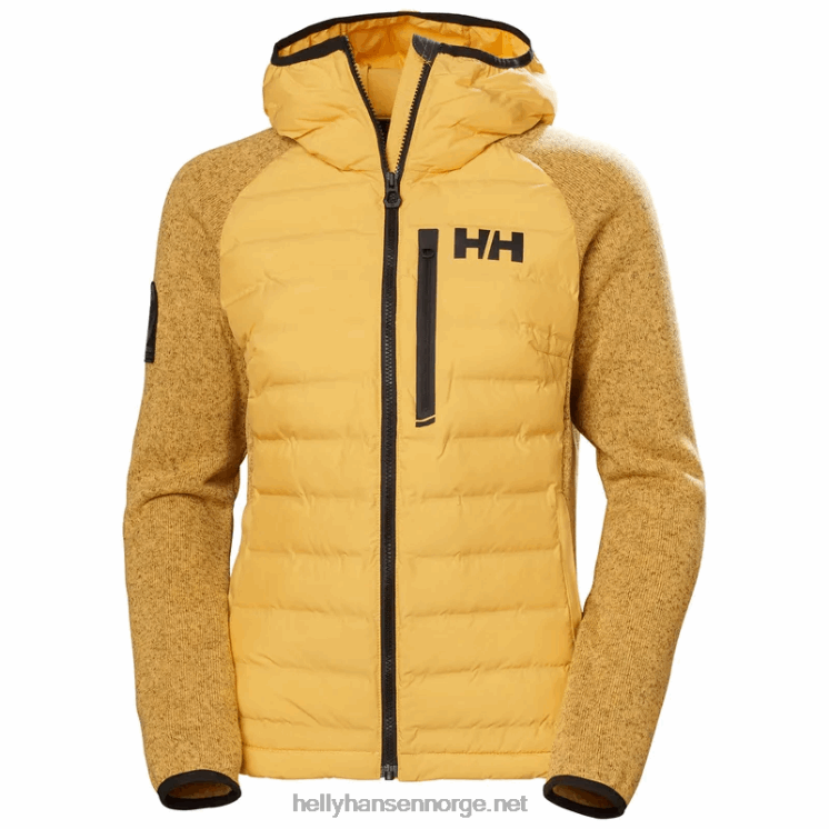 monomateriale isolert frakk for kvinner Helly-Hansen F6TJ01728 svart