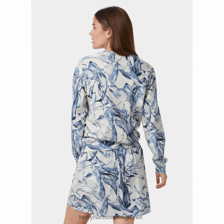 dame hh logo crew sweatshirt esra Helly-Hansen F6TJ01900 jade esra