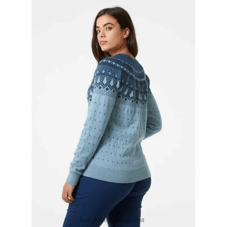 dame hytte merino ullgenser Helly-Hansen F6TJ01922 mørkeste spr