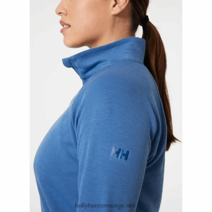 genser med halv glidelås for kvinner Helly-Hansen F6TJ01927 mynte