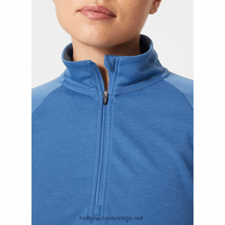 genser med halv glidelås for kvinner Helly-Hansen F6TJ01927 mynte