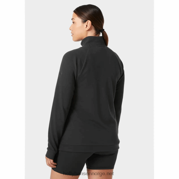 genser med halv glidelås for kvinner Helly-Hansen F6TJ01928 asuritt