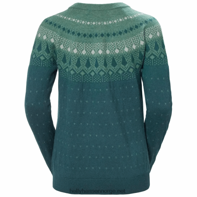 kvinners st. moritz strikket ullgenser Helly-Hansen F6TJ01921 marinen