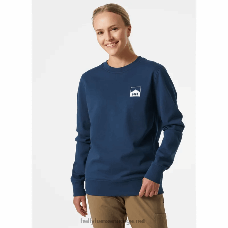 nord grafisk genser for kvinner Helly-Hansen F6TJ01885 rosenkvarts