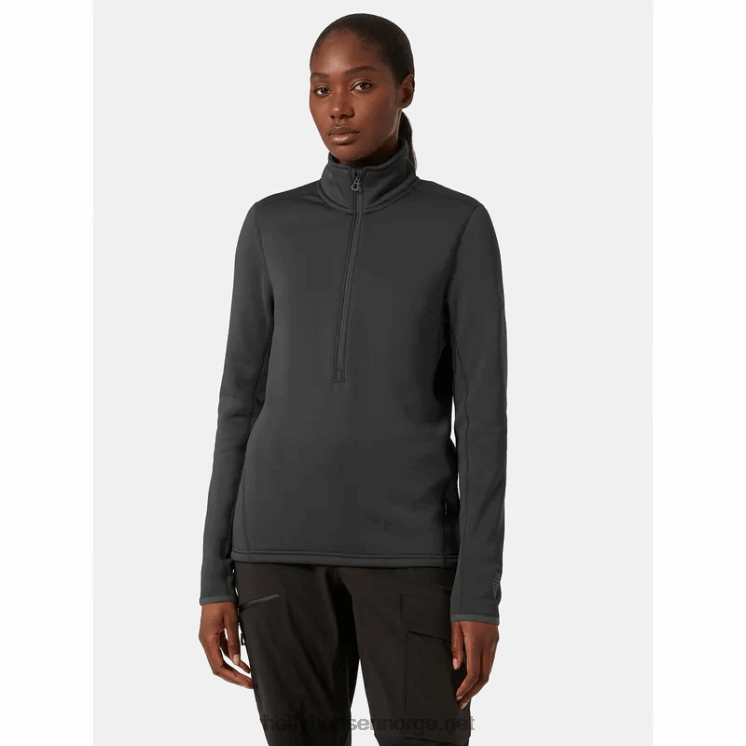 odin power stretch genser med halv glidelås for kvinner Helly-Hansen F6TJ02252 dyp fjord